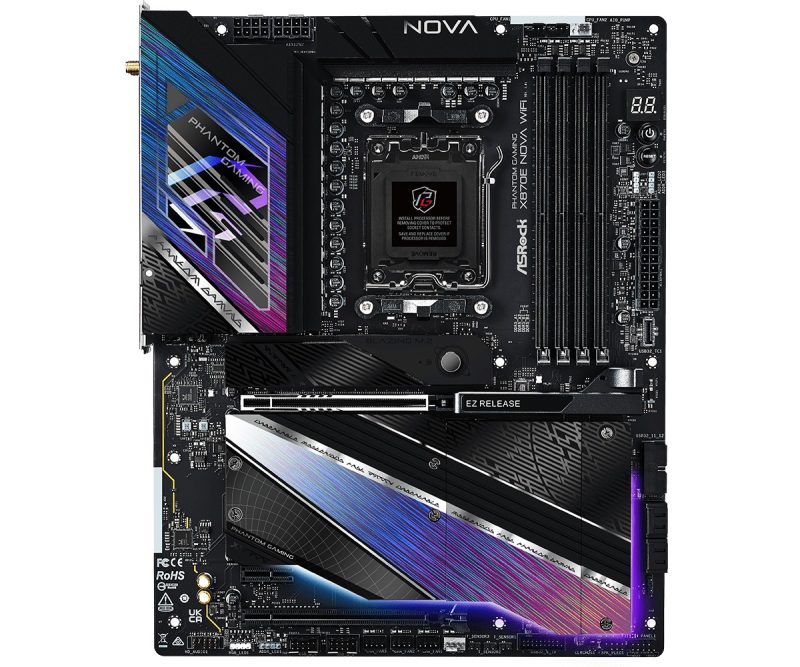 bc6f2671d7094f20ba40d8e5e80b4952.jpg Płyta główna X870E NOVA WIFI AM5 4DDR5 M.2 ATX