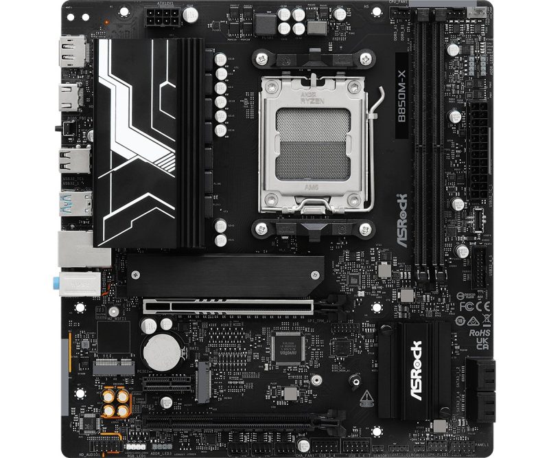 ca76a59d248e709befed887404957306.jpg Płyta główna B850M-X R2.0 AM5 2DDR5 M.2 USBC mATX