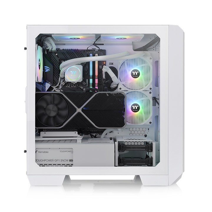 d468a75790689d35c95b7068a39bf2fb.jpg Obudowa - View 300 MX ARGB*3 Tempered Glass - Snow