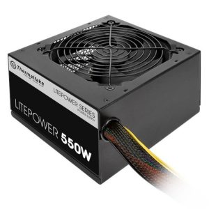 Litepower II Black 550W (Active PFC, 2xPEG, 120mm, Single Rail)