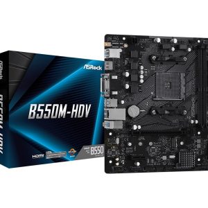 d75d0476488983e03363563df2037798.jpg Płyta główna B550M-HDV AM4 2DDR4 HDMI/DVI/D-SUB M.2 mATX