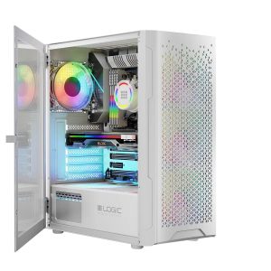 d7c9565ccfb508eeb7c8a1d5fcaf6b7d.jpg Obudowa Komputerowa Logic Aramis ARGB Midi USB 3.0 Biała