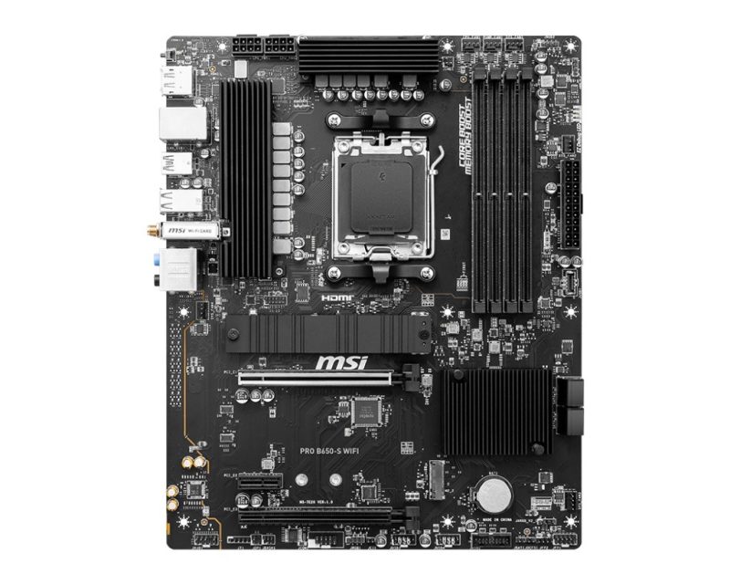 d80a6abe68640a4625feb2a86793c411.jpg Płyta główna PRO B650-S WIFI AM5 4DDR5 HDMI/DP ATX