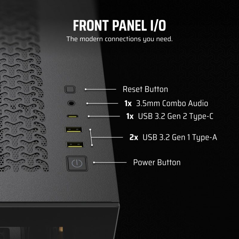 d9613eba894e716ef1f886f064873c9c.jpg Obudowa 3500X ICUE LINK RGB TG Mid-Tower czarna