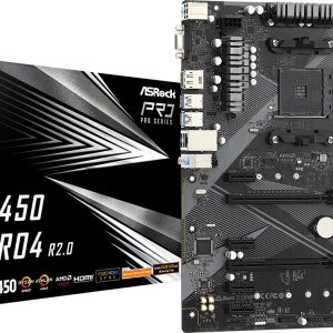 de6676da32dea0f7e96f16d37ed25a0b.jpg Płyta główna B450 PRO4 R2.0 AM4 4DDR4 DP/HDMI M.2 USB3.2 ATX