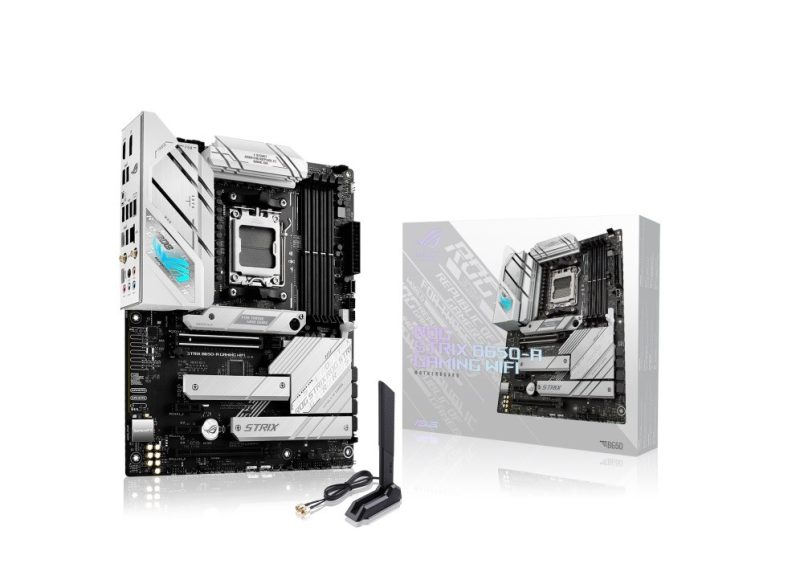 e221516fcbbb9ca991a3e3e81fdccce4.jpg Płyta główna ROG STRIX B650-A Gaming WiFi AM5 4DDR5 ATX