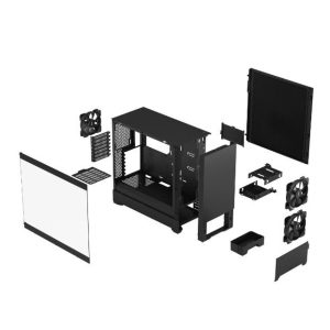 Obudowa Pop Silent Black TG Clear Tint