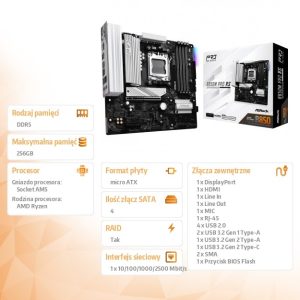 e680b482481a4880a48d2e1475ada90d.jpg Płyta główna B850M PRO RS AM5 4DDR5 mATX