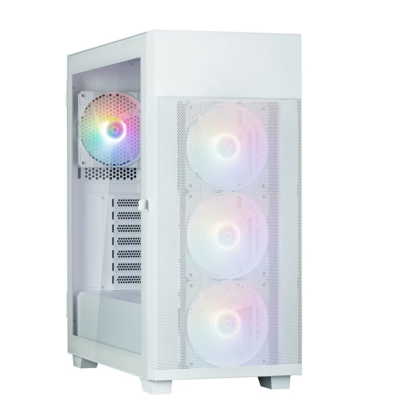ea965fd37bf45e7819ee8dc4f41d5850.jpg Obudowa S5 NEO White ATX Mid Tower FRGB Fan x4