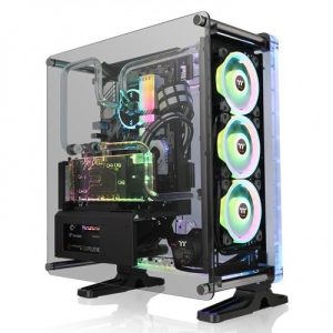 ed80b2b04c1e9f5961e1ece0be4fc7e5.jpg obudowa - DistroCase 350P Black Tempered Glass