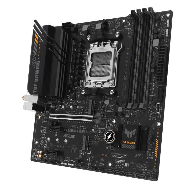 ed8a14215ed5e7f1df5224b9bf9746ca.jpg Płyta główna TUF GAMING A620M-PLUS WIFI AM5 4DDR5 HDMI/DP mATX