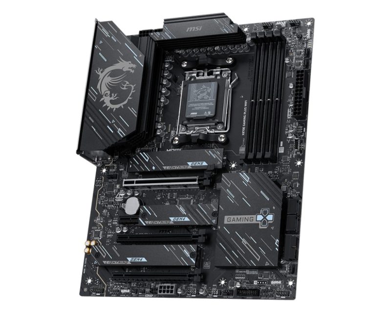 edc117cea7fc309593c6ebeb41db8c24.jpg Płyta główna X870E GAMING PLUS WIFI AM5 4DDR5 ATX