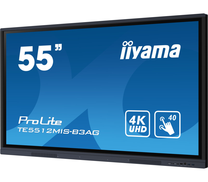 ekran-interaktywny-iiyama-te5512mis-b3ag-55-ips-led-4k-vga-3xhdmi-usb-c-iiware10-android11-wifi6-lan-dms-247-7h (3) iiyama ProLite TE5512MIS-B3AG 55"