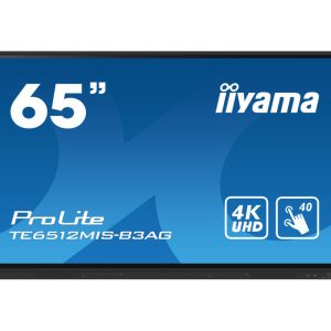 ekran-interaktywny-iiyama-te6512mis-b3ag-65-ips-led-4k-vga-3xhdmi-usb-c-iiware10-android11-wifi6-lan-dms-247-7h (1) iiyama ProLite TE6512MIS-B3AG 65"