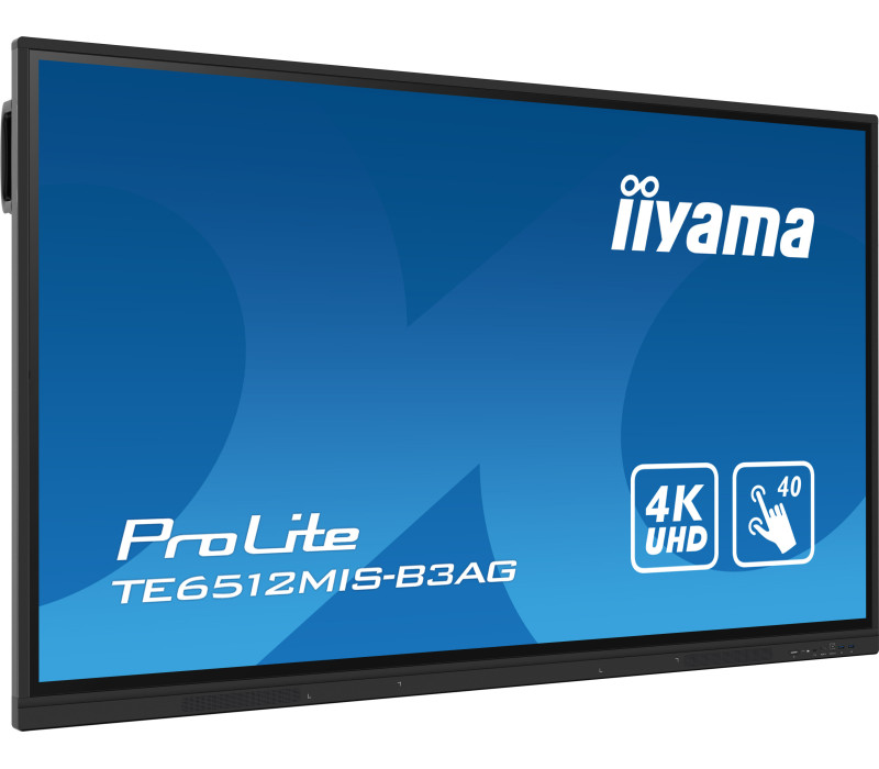 ekran-interaktywny-iiyama-te6512mis-b3ag-65-ips-led-4k-vga-3xhdmi-usb-c-iiware10-android11-wifi6-lan-dms-247-7h (3) iiyama ProLite TE6512MIS-B3AG 65"
