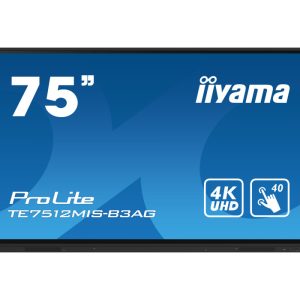 ekran-interaktywny-iiyama-te7512mis-b3ag-75-ips-led-4k-vga-3xhdmi-usb-c-iiware10-android11-wifi6-lan-dms-247-7h (1) iiyama ProLite TE7512MIS-B3AG 75"