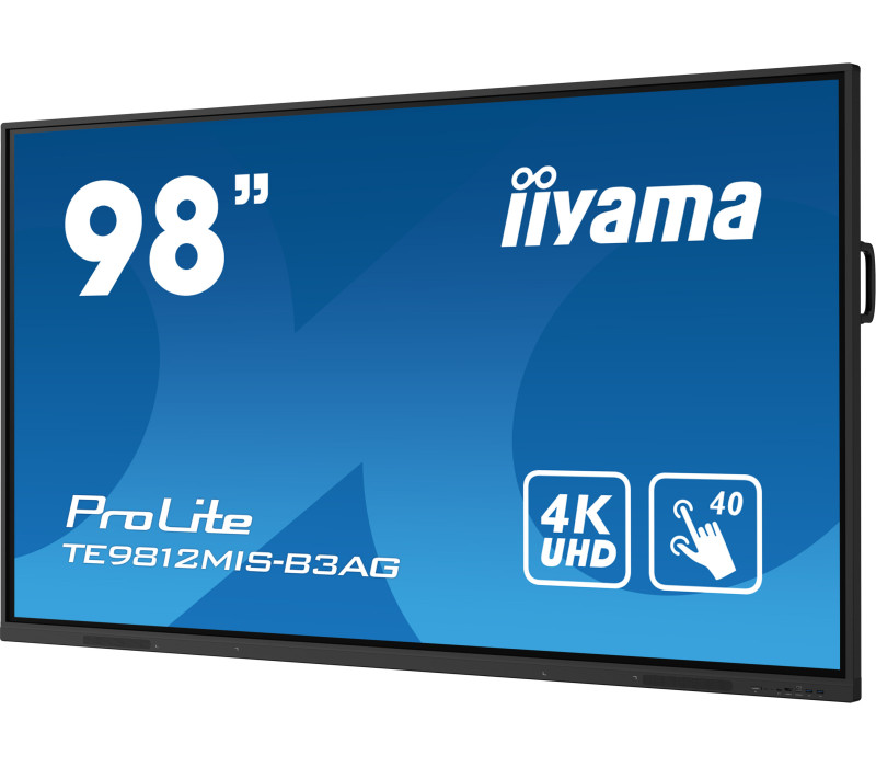 ekran-interaktywny-iiyama-te9812mis-b3ag-98-ips-led-4k-vga-3xhdmi-usb-c-iiware10-android11-wifi6-lan-dms-247-7h (2) iiyama ProLite TE9812MIS-B3AG 98"
