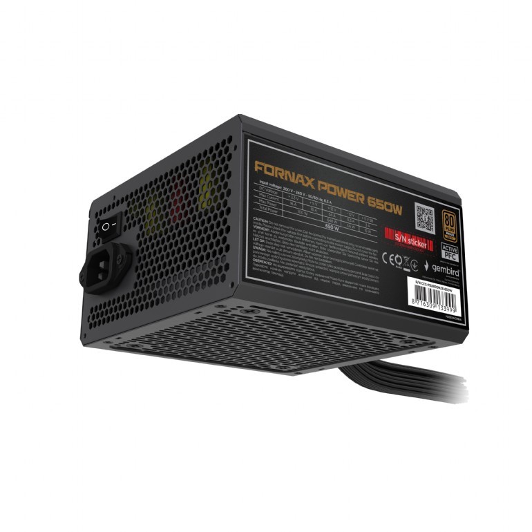 f03d2856240636b4007de1d343e2112b.jpg Zasilacz ATX o mocy 750W aktywne PFC 12 cm fan 80+Bronze industrial