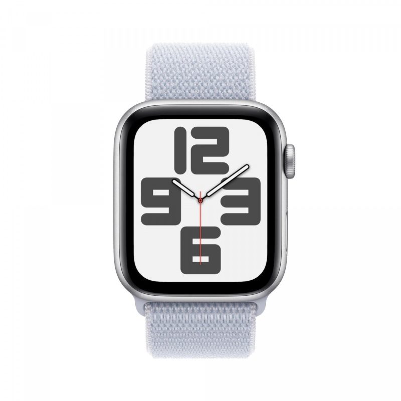 f4e2d7d83ee2f580bb5b7987956651ad.jpg Watch SE GPS, koperta 44 mm z aluminium w kolorze srebrnym z opaską sportową w kolorze błękitnego obłoku
