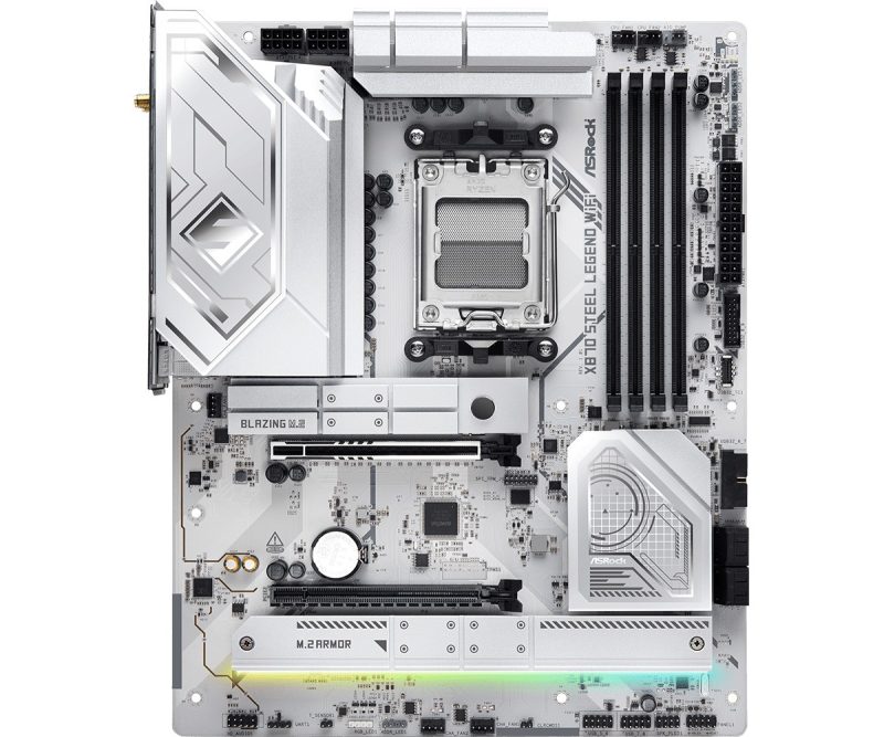 fad9aa7eefb0bb5fc993381c54758701.jpg Płyta główna X870 STEEL LEGEND WIFI AM5 4DDR5 M.2 ATX