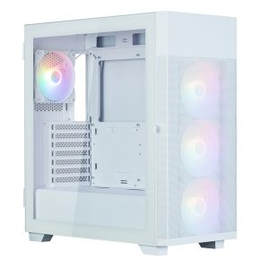 ff009b85b5f9c3a1bb095426f63bd2d7.jpg Obudowa S5 NEO White ATX Mid Tower FRGB Fan x4