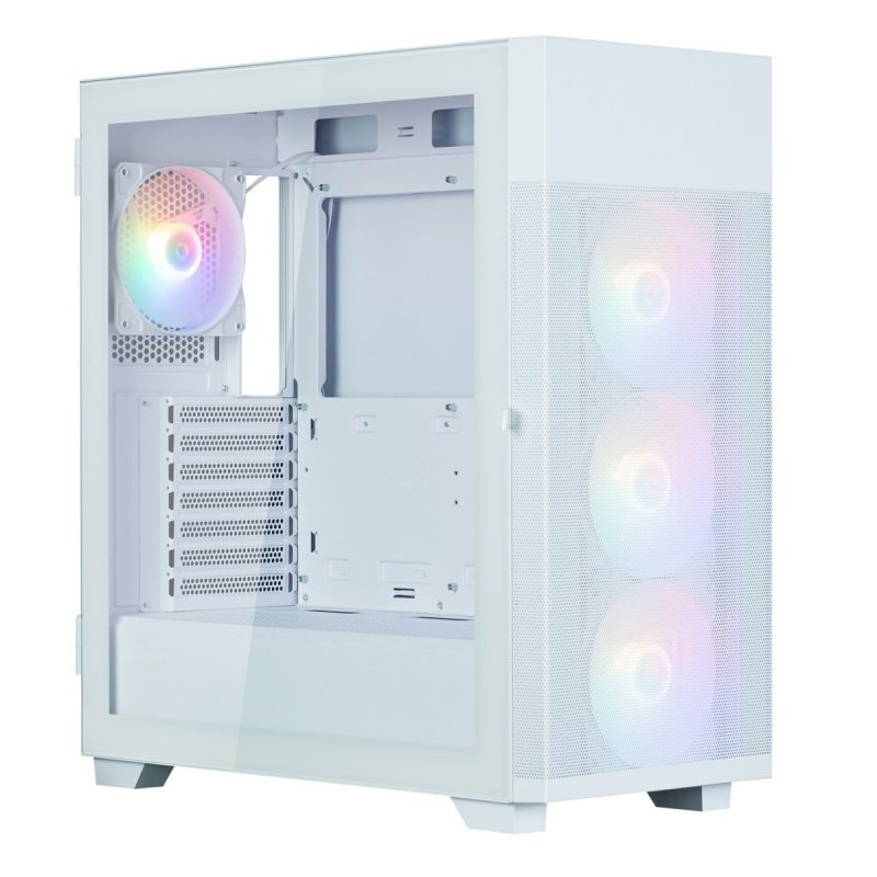ff009b85b5f9c3a1bb095426f63bd2d7.jpg Obudowa S5 NEO White ATX Mid Tower FRGB Fan x4