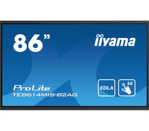 Interaktywny monitor dotykowy iiyama ProLite TE8614MIS-B2AG 86"