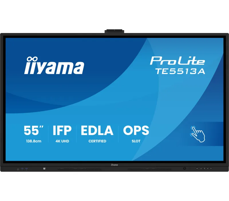 monitor-interaktywny-iiyama-55-te5513a-b1ag-4k-uhd-google-edla-iishare-dms-wifi-usb-c-hdmi-dp (2) Monitor interaktywny iiyama 55" TE5513A-B1AG 4K