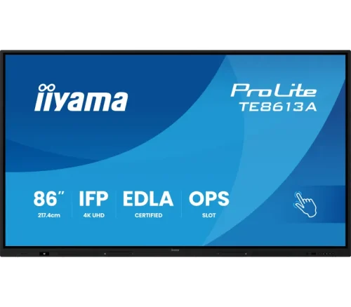 Monitor interaktywny iiyama 86" TE8613A-B1AG 4K
