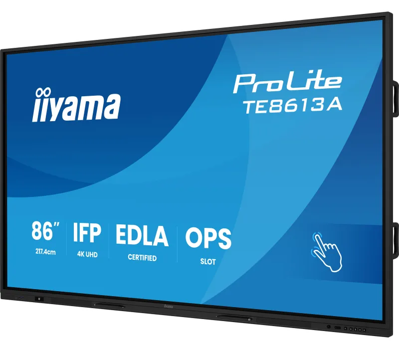 monitor-interaktywny-iiyama-86-te8613a-b1ag-4k-uhd-google-edla-iishare-dms-wifi-usb-c-hdmi-dp (2) Monitor interaktywny iiyama 86" TE8613A-B1AG 4K