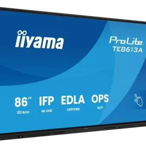 monitor-interaktywny-iiyama-86-te8613a-b1ag-4k-uhd-google-edla-iishare-dms-wifi-usb-c-hdmi-dp Monitor interaktywny iiyama 86" TE8613A-B1AG 4K