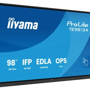 monitor-interaktywny-iiyama-98-te9813a-b1ag-4k-uhd-google-edla-iishare-dms-wifi-usb-c-hdmi-dp Monitor interaktywny iiyama 98" TE9813A-B1AG 4K
