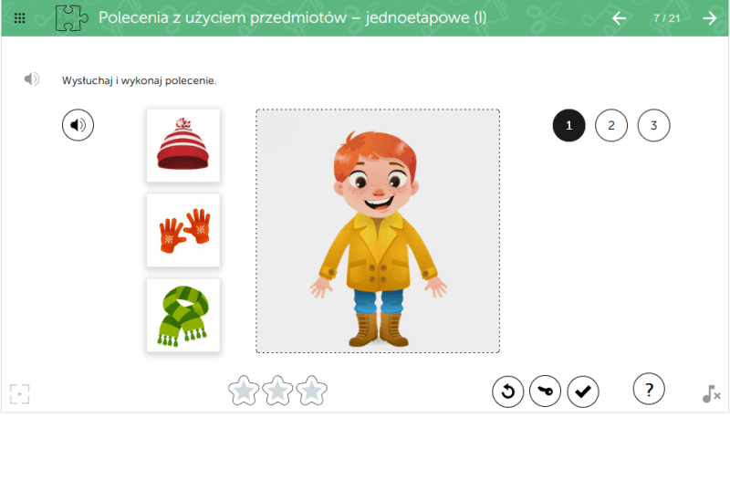 mTalent Autyzm. Rozumienie i naśladowanie mowy