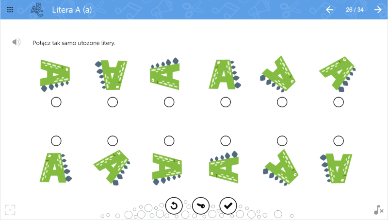 Screenshot 2023-02-01 at 10-31-31 Litera A (a) - mauthor.com mTalent Czytanie. Litery