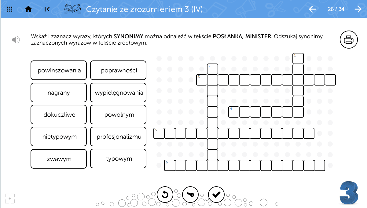 mTalent Czytanie ze zrozumieniem 3 Przykładowe ćwiczenie – czytanie krótkich tekstów