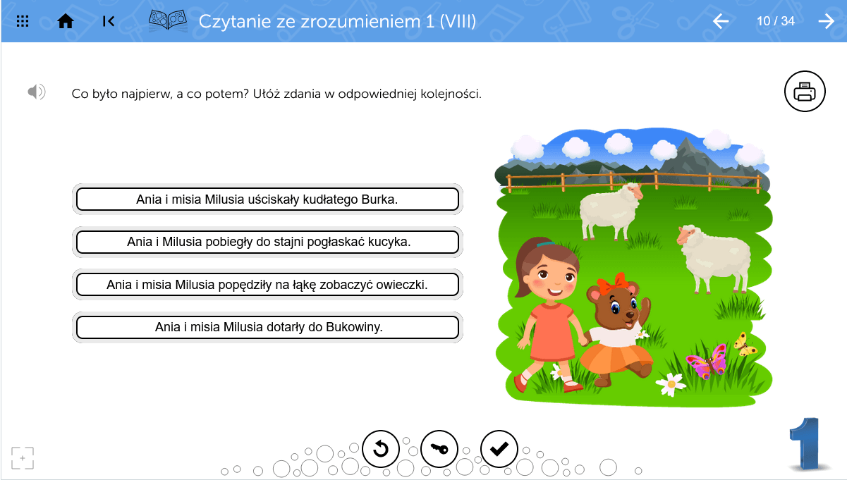 mTalent Czytanie ze zrozumieniem 4 Przykładowe ćwiczenie – praca z dłuższym tekstem