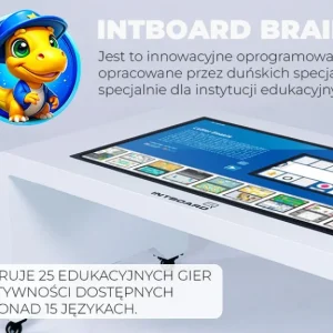 Stół interaktywny INTBOARD STYLE 32″ na Android + Zestaw programów edukacyjnych INTBOARD BRAINY