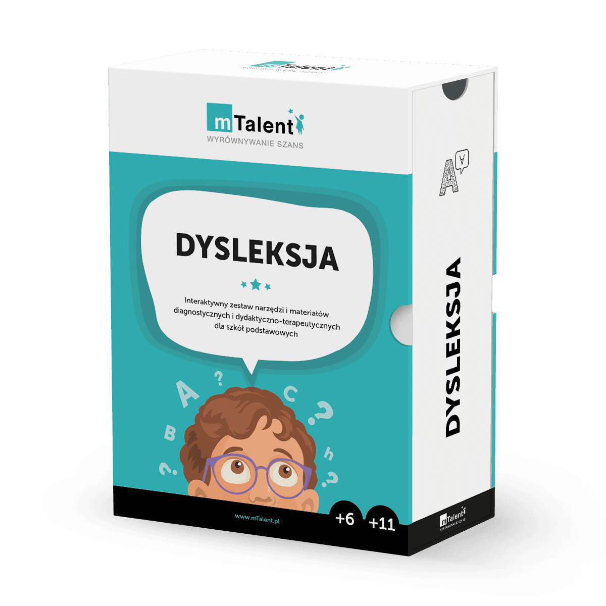 mTalent Dysleksja 2 mTalent Dysleksja – wizualizacja zestawu