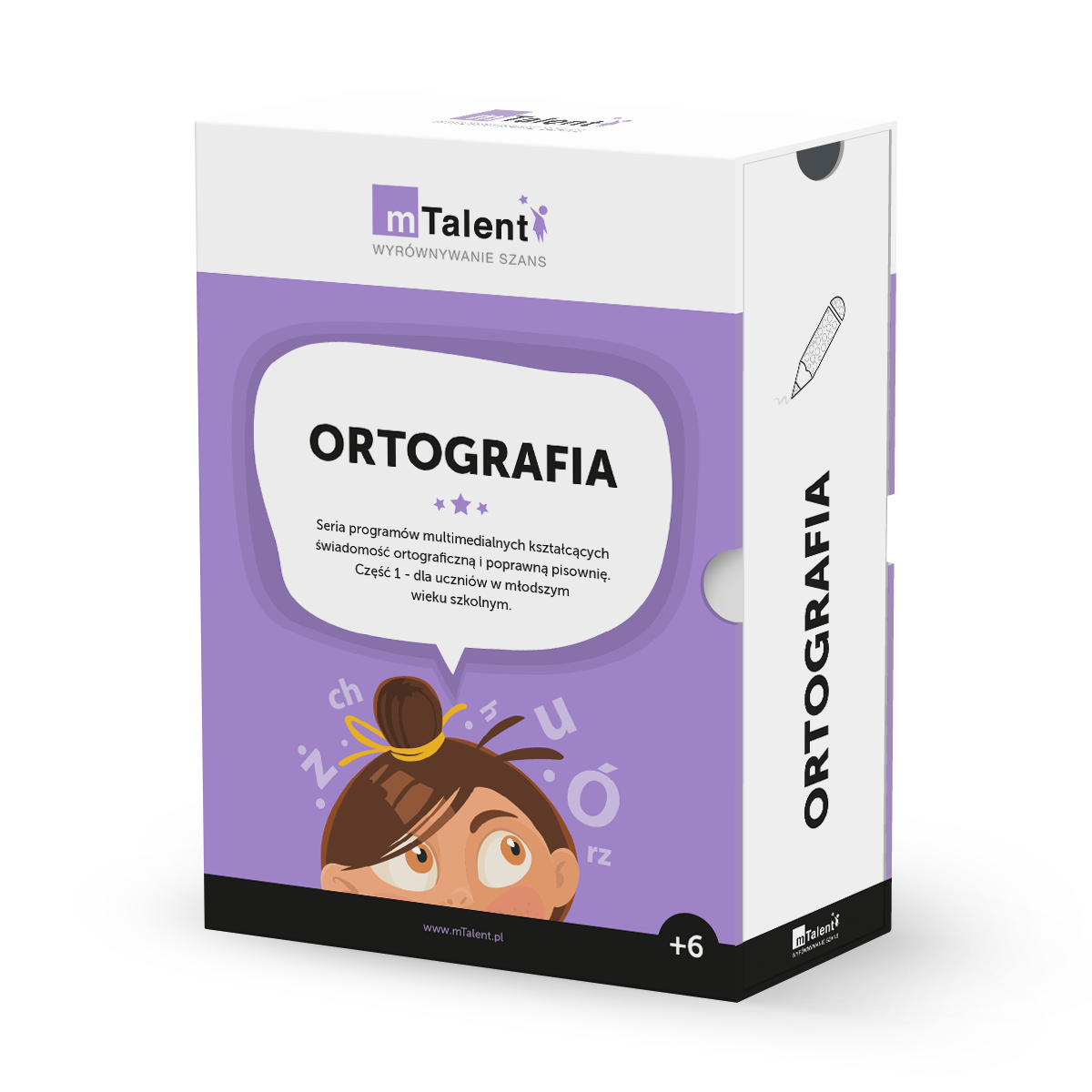 mTalent Ortografia 2 mTalent Ortografia – wizualizacja pudełka