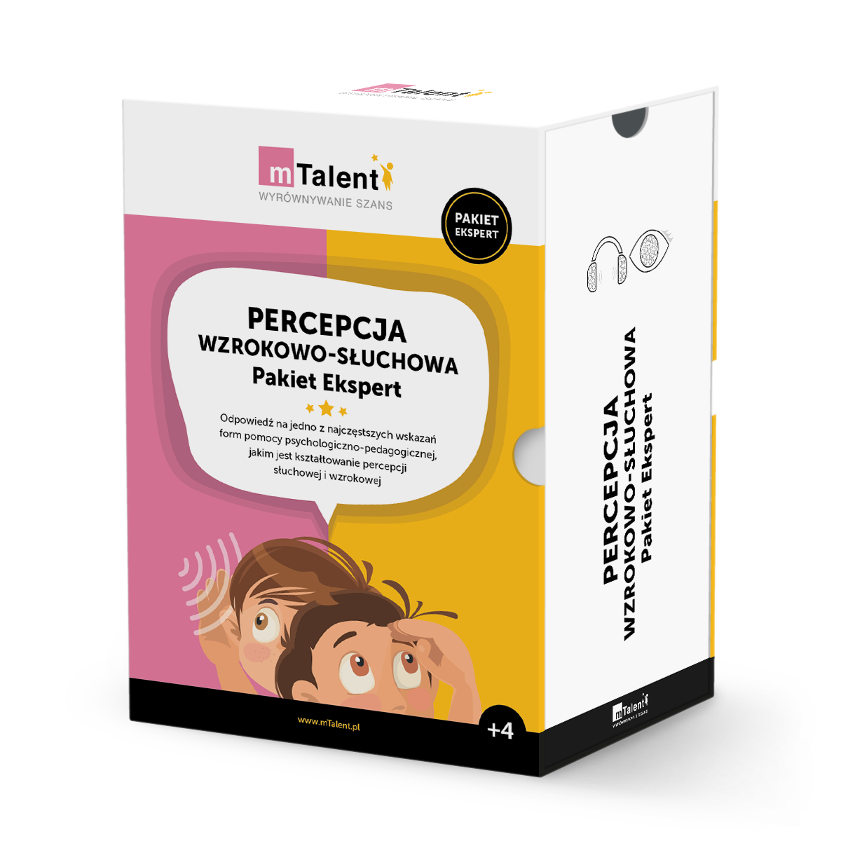 mTalent Pakiet Percepcja wzrokowo-słuchowa 4 mTalent – Pakiet Percepcja wzrokowo-słuchowa – wizualizacja