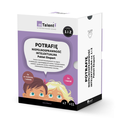 mTalent Potrafię. Niepełnosprawność intelektualna – Pakiet Ekspert (cz. 1 i cz. 2)