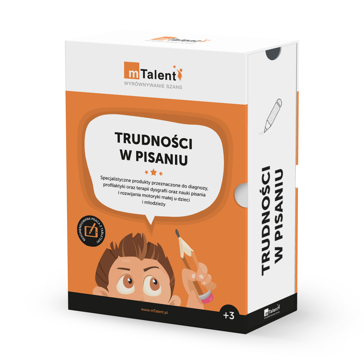 mTalent Trudności w pisaniu 2 mTalent Trudności w pisaniu – wizualizacja pudełka