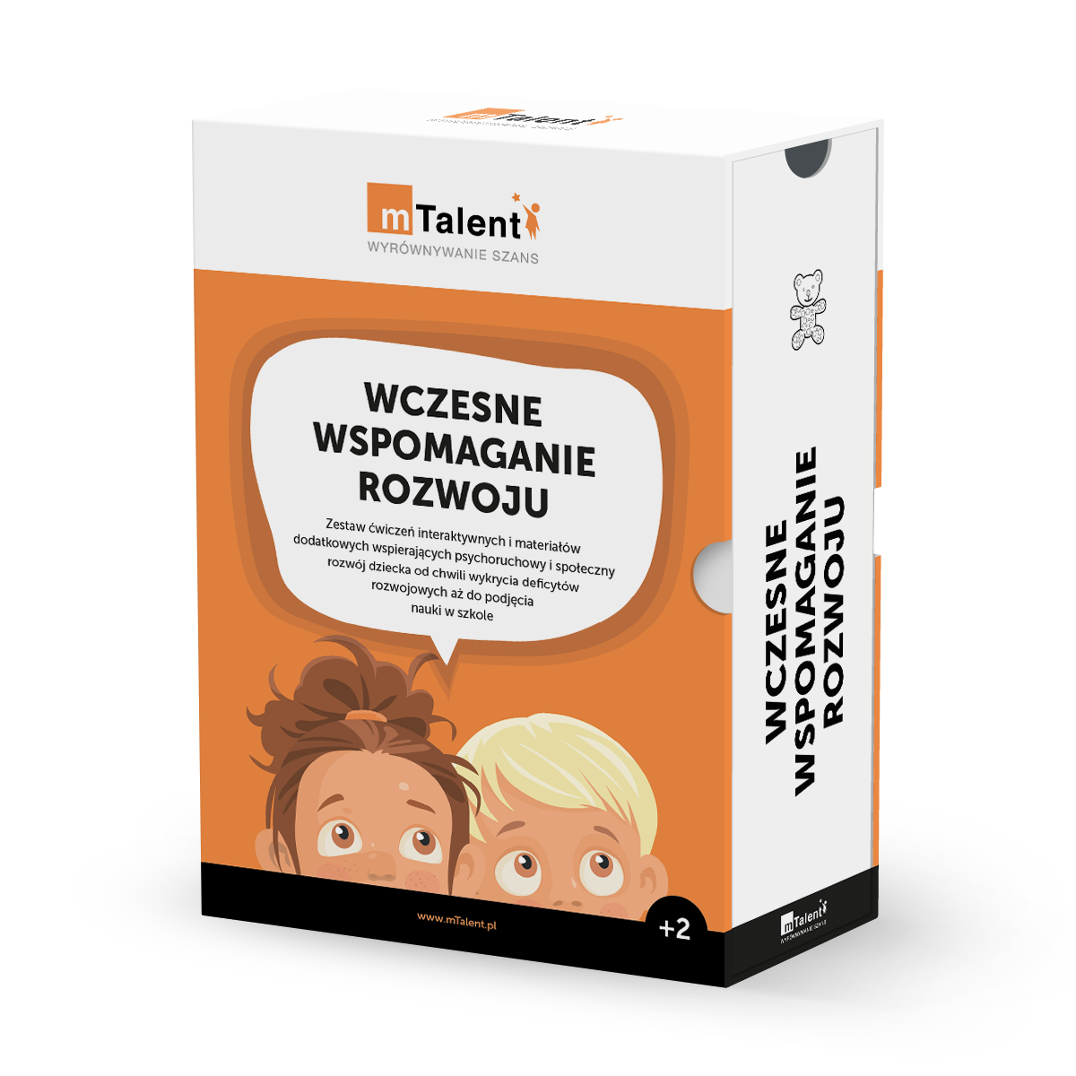 mTalent Wczesne wspomaganie rozwoju 2 mTalent Wczesne wspomaganie rozwoju – wizualizacja pudełka