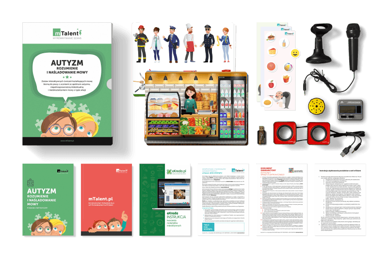 mTalent Autyzm. Rozumienie i naśladowanie mowy