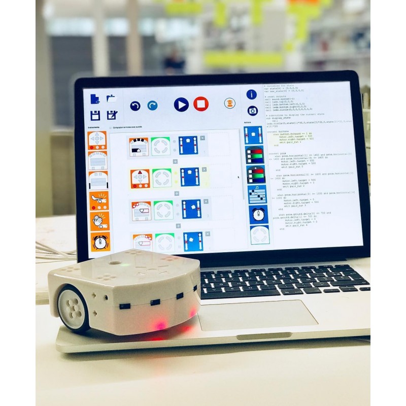 Robot do nauki sztucznej inteligencji Thymio AI