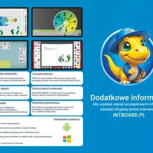 Stół interaktywny INTBOARD STYLE 43″ na Android + Oprogramowanie do gier w zestawie