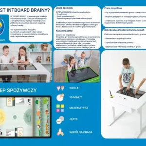 Stół interaktywny INTBOARD STYLE 43″ na Android + Oprogramowanie do gier w zestawie