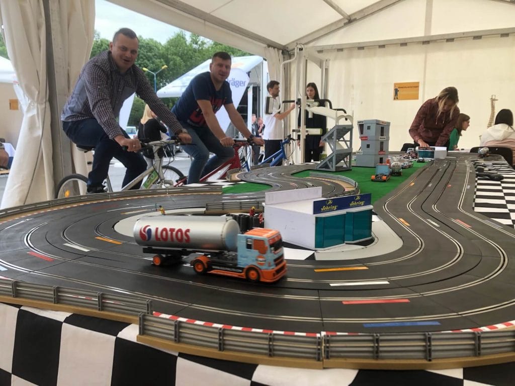 System wyścigowy AVM4 – zasilanie rowerowe