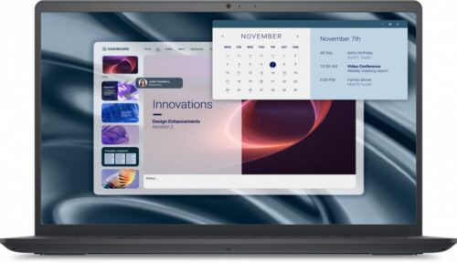 Laptop Dell Pro 15 Essential PV15250 W11P C3-100U|8GB|512GB|Intel UHD|FgrPr|WLAN+BT|15.6 FHD|BcklKb|3C|65W|3YPS Carbon Black (Plastic)