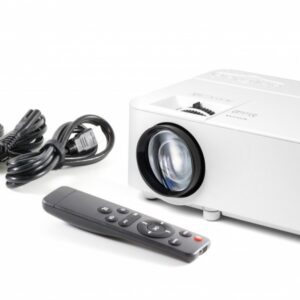 Mini projektor przenośny z odtwarzaczem multimedialnym LED